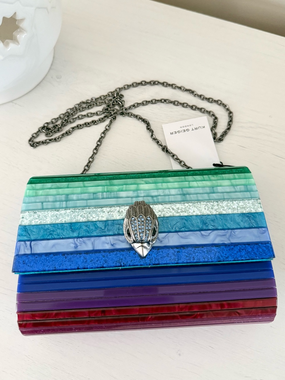 Kurt Geiger Party Clutch Bag - Picture 9 of 10